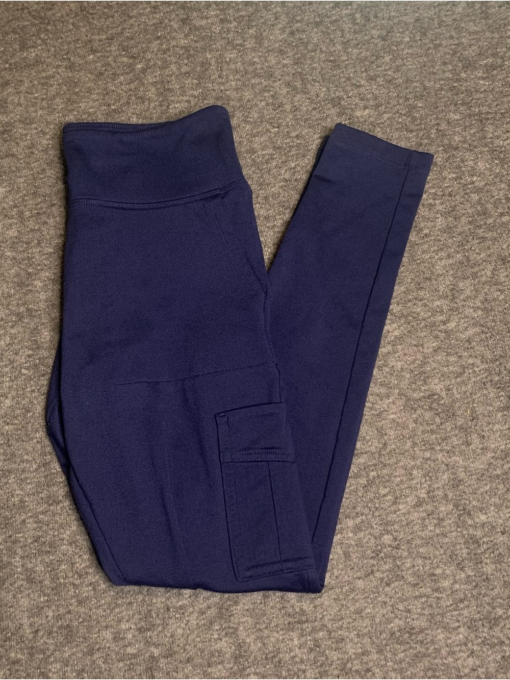 Navy PINK Active Cargo Style Leggings